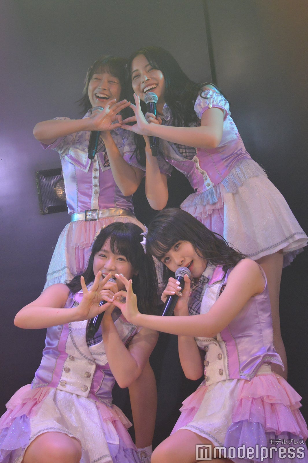 太田奈緒、人見古都音、倉野尾成美、横山結衣／AKB48チーム8「その雫は、未来へと繋がる虹になる。」公演 （C）モデルプレス