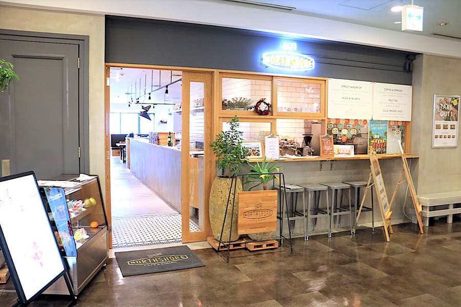 NORTHSHORE CAFE ＆ DAINING アクアシティお台場店 エントランス