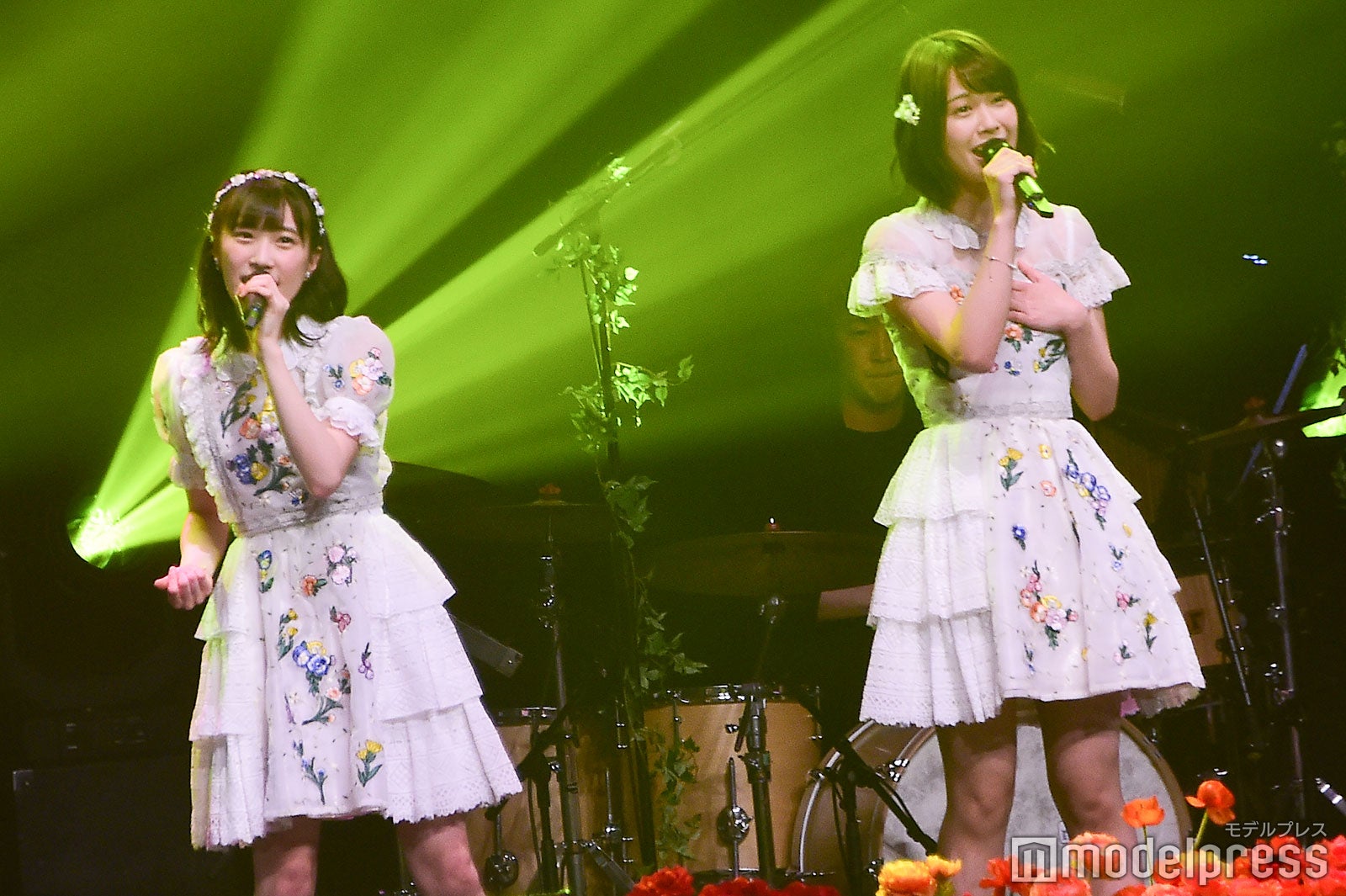 坂本愛玲菜、小田えりな「AKB48グループ歌唱力No.1決定戦 ファイナリストLIVE」（C）モデルプレス