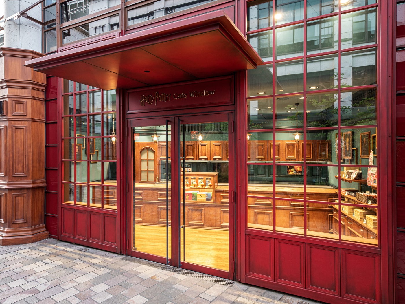 Harry Potter Cafe Window／All characters and elements （C） ＆ TM Warner Bros. Entertainment Inc. Publishing Rights （C） JKR. (s26)