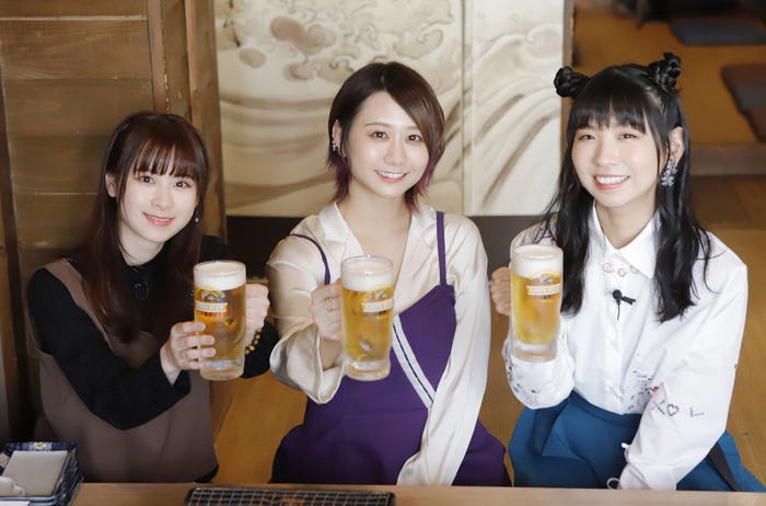 前田佳織里、古畑奈和、古川未鈴(C)VAP ・BS日テレ・ PONY CANYON