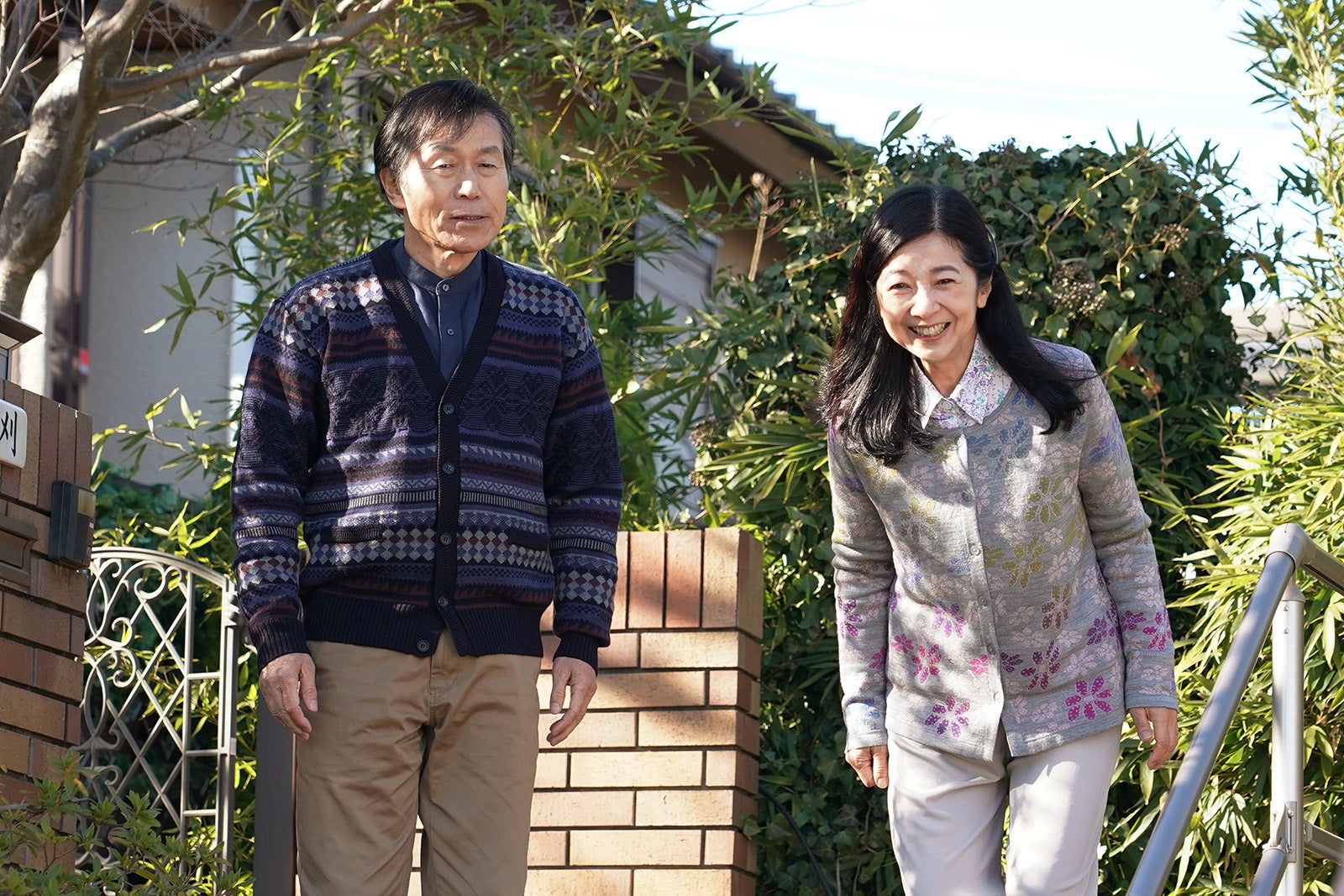 平田満、宮崎美子／「リバーサルオーケストラ」第8話より（C）日本テレビ