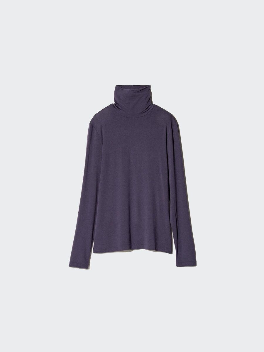 2026ユニクロ女性おすすめヒートテックウルトラライトタートルネックT