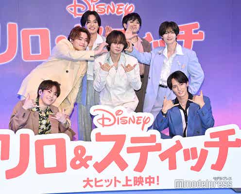 トラジャ中村海人、7人揃ってのステージに歓喜「リロ&スティッチ」日本版エンドソング披露