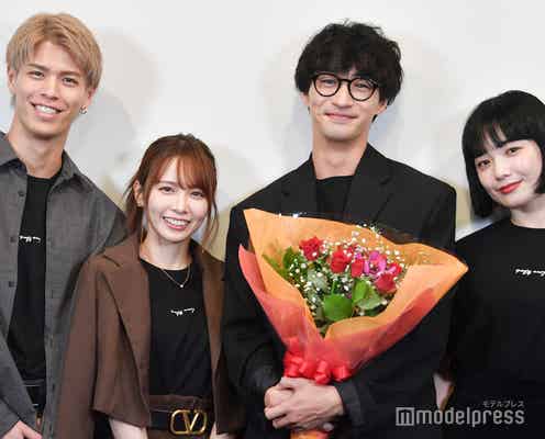 「VIVANT」で話題の古屋呂敏、2度目の個展開催 Netflix「オオカミ」メンバー3人がサプライズで駆けつける