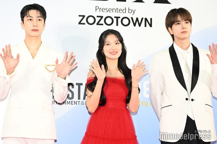 ヒョンウォン(MONSTA X)、キム・ヘユン、ヨンフン(THE BOYZ)(C)モデルプレス