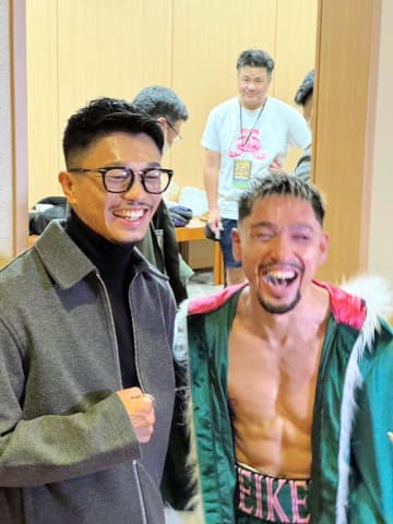 中谷潤人、盟友オラスクアガの完勝劇に歓喜「刺激もらった」自身は27日にサウジアラビアでSバンタム級初陣「いいバトン」