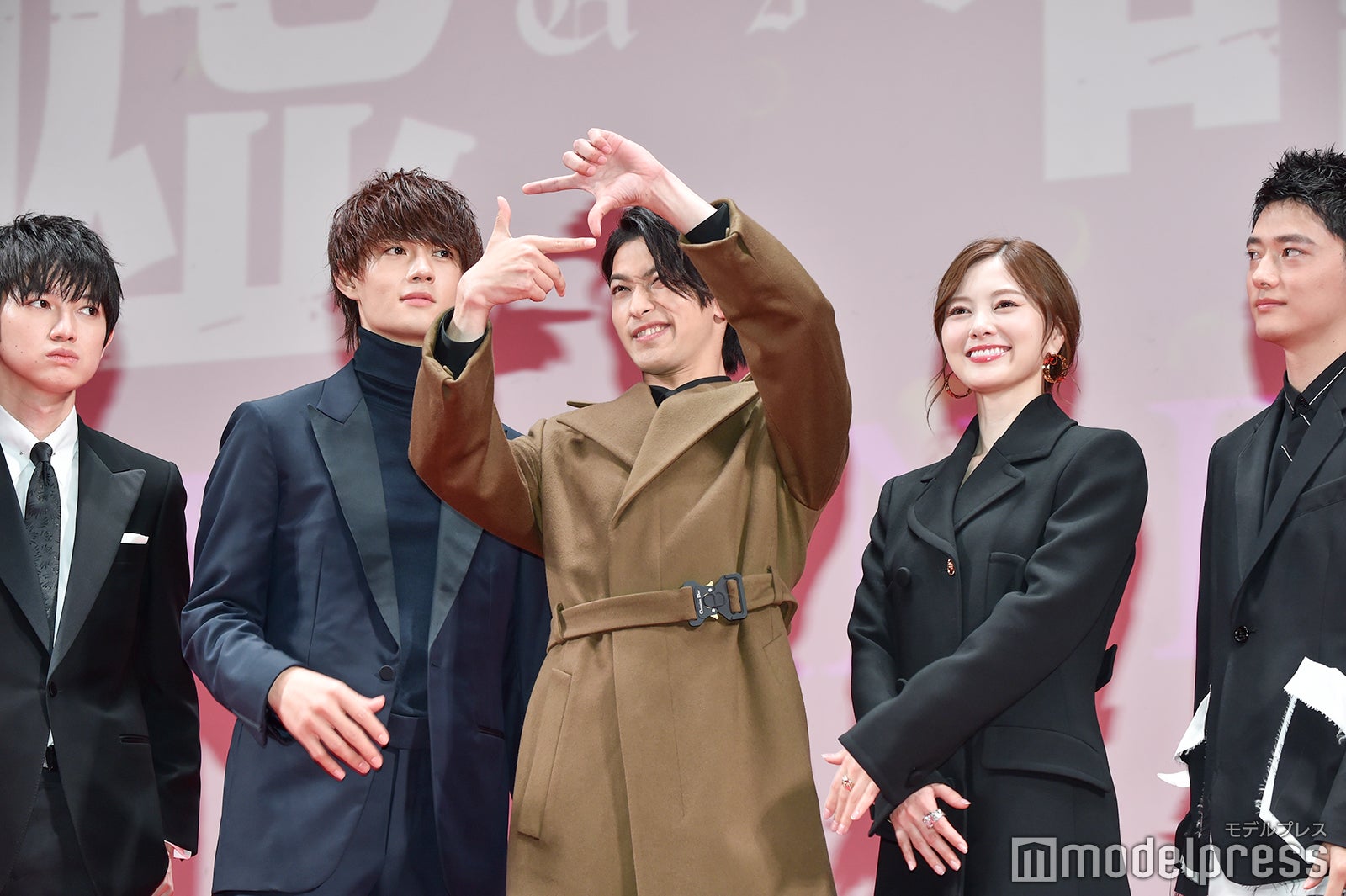 本郷奏多、佐野勇斗、横浜流星、白石麻衣、櫻井海音 （C）モデルプレス