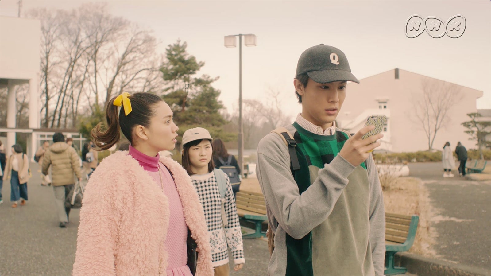 「もしもドラマ　がんこちゃんは大学生」第1話より（YouTube動画よりキャプチャ）