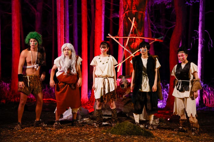 (左から)佐伯大地、ちゅうえい、横田真悠、尾崎匠海、横内亜弓(C)カンテレ