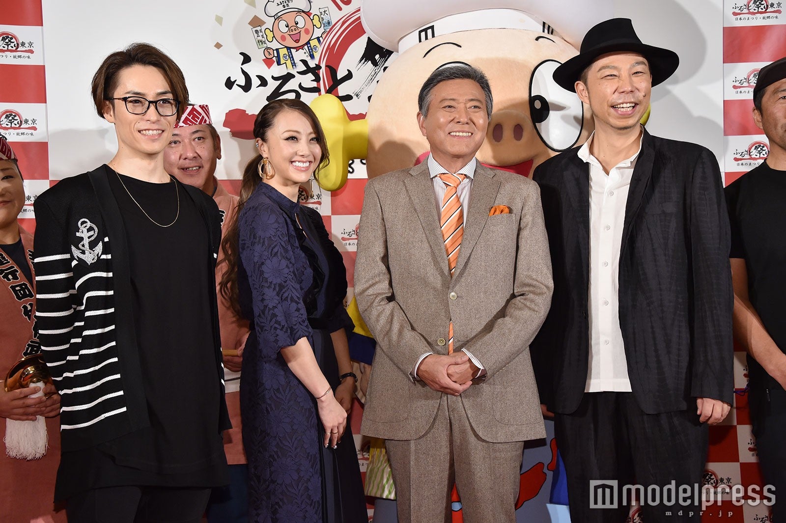 EXILE TETSUYA、Dream Shizuka、小倉智昭、EXILE USA （C）モデルプレス