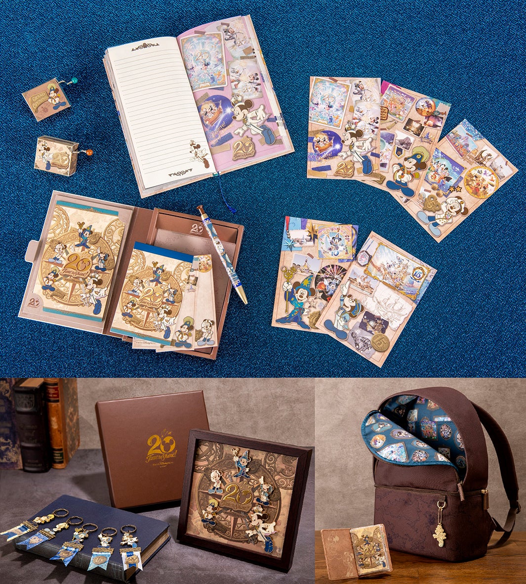 東京ディズニーシー“20年間の思い出を詰め込んだ”特別デザインの新グッズ登場