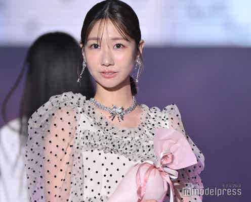 柏木由紀、美背中ざっくりドレスで大人な魅力 AKB48後初「TGC」出演【TGCしずおか2025】
