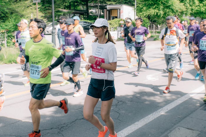 七海「TOKYO GIRLS RUN」(提供写真)