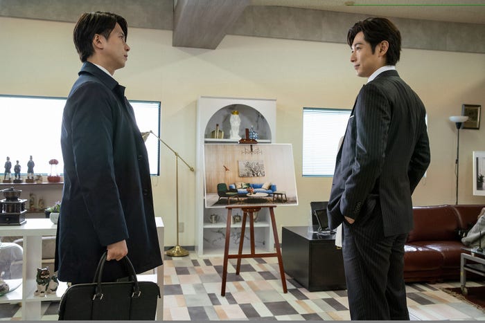 山下智久、ディーン・フジオカ「正直不動産2」第8話(C)NHK