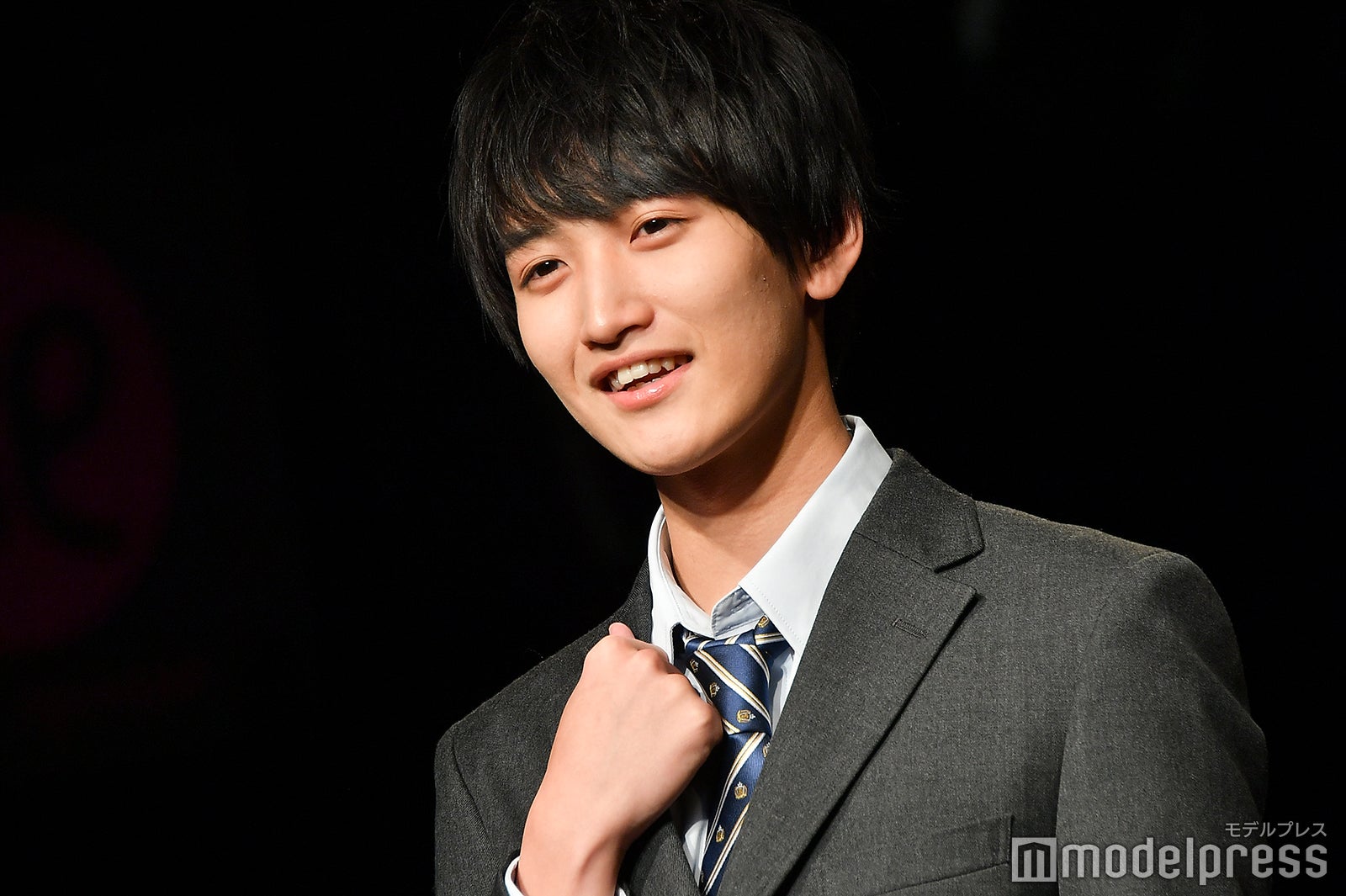 「第6回日本制服アワード」男子準グランプリ・石岡快斗さん（C）モデルプレス