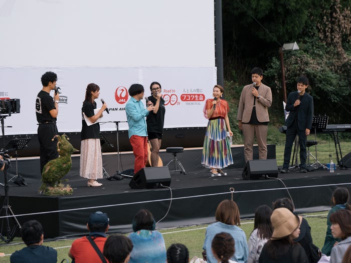 「cinema bird in 熊本小国 2023」の様子(提供写真)