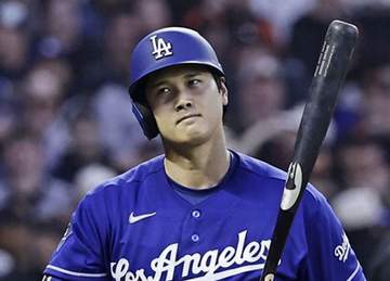 大谷翔平が前日から5打席連続出塁 OPSは・964まで上昇 ワンバン見極め→捕手からタッチで満面笑みの珍シーンも