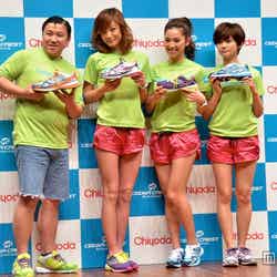 （左から）スギちゃん、西山茉希、中村アン、弥香