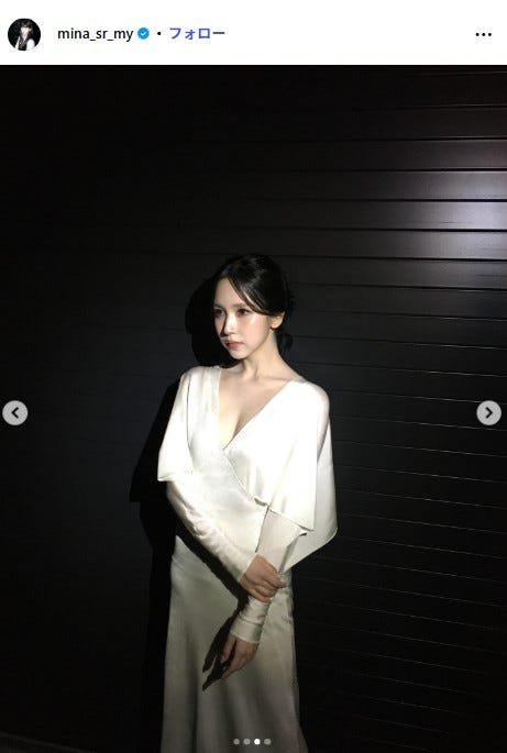 ミナInstagramより