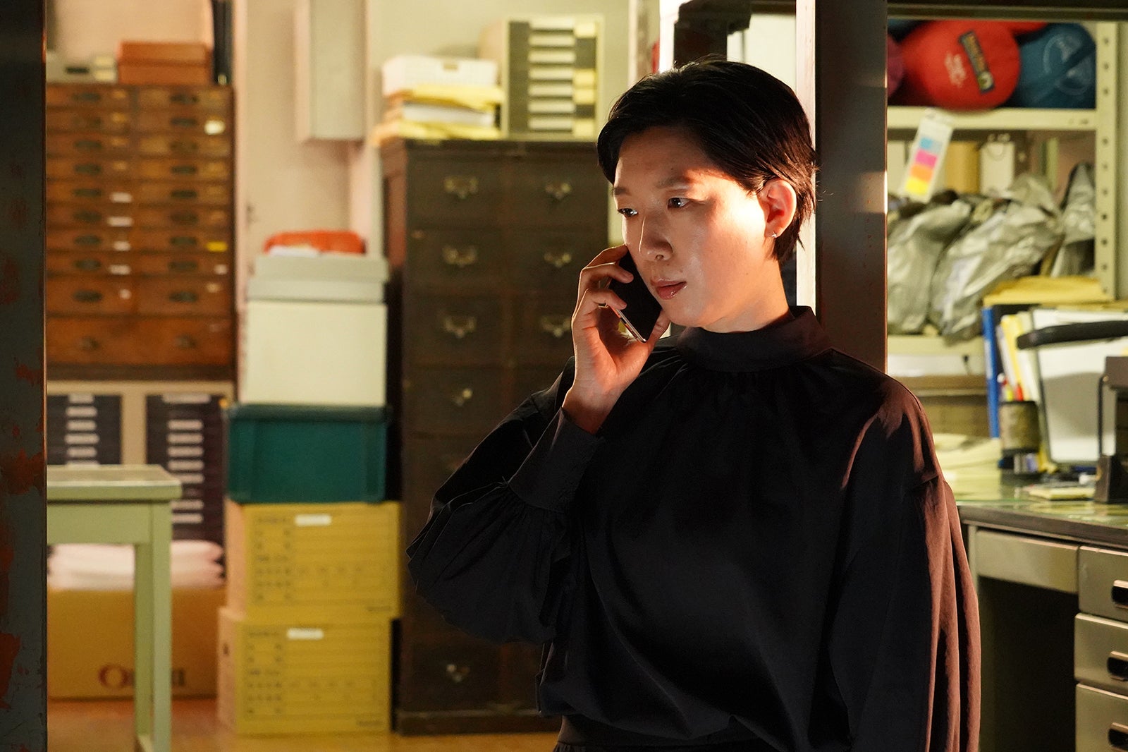 江口のりこ／「悪女（わる）～働くのがカッコ悪いなんて誰が言った？～」第2話より（C）日本テレビ