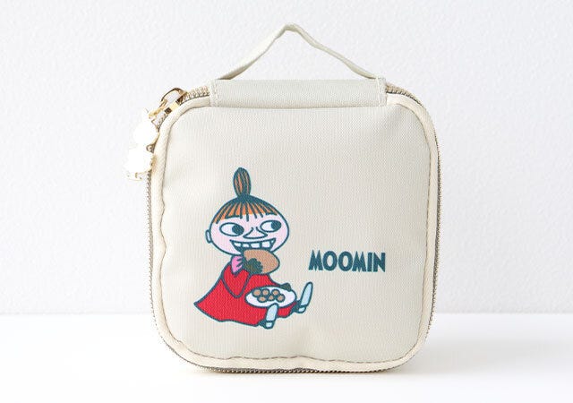 宝島社雑誌付録ＧＬＯＷ2026年1・2月合併号のムーミン収納マルチポーチ6