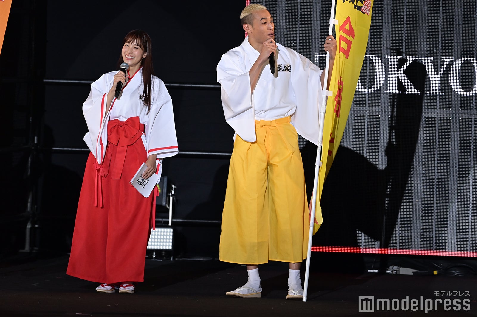 鷲見玲奈、関口メンディー （C）モデルプレス