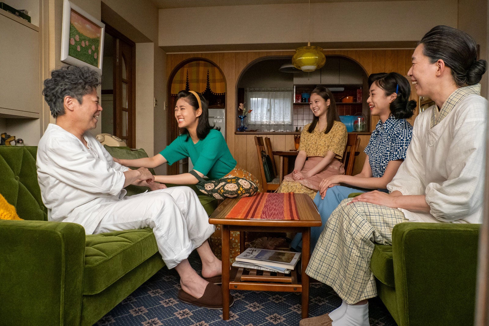 阿部サダヲ、原菜乃華、今田美桜、河合優実、江口のりこ「あんぱん」第115話（C）NHK