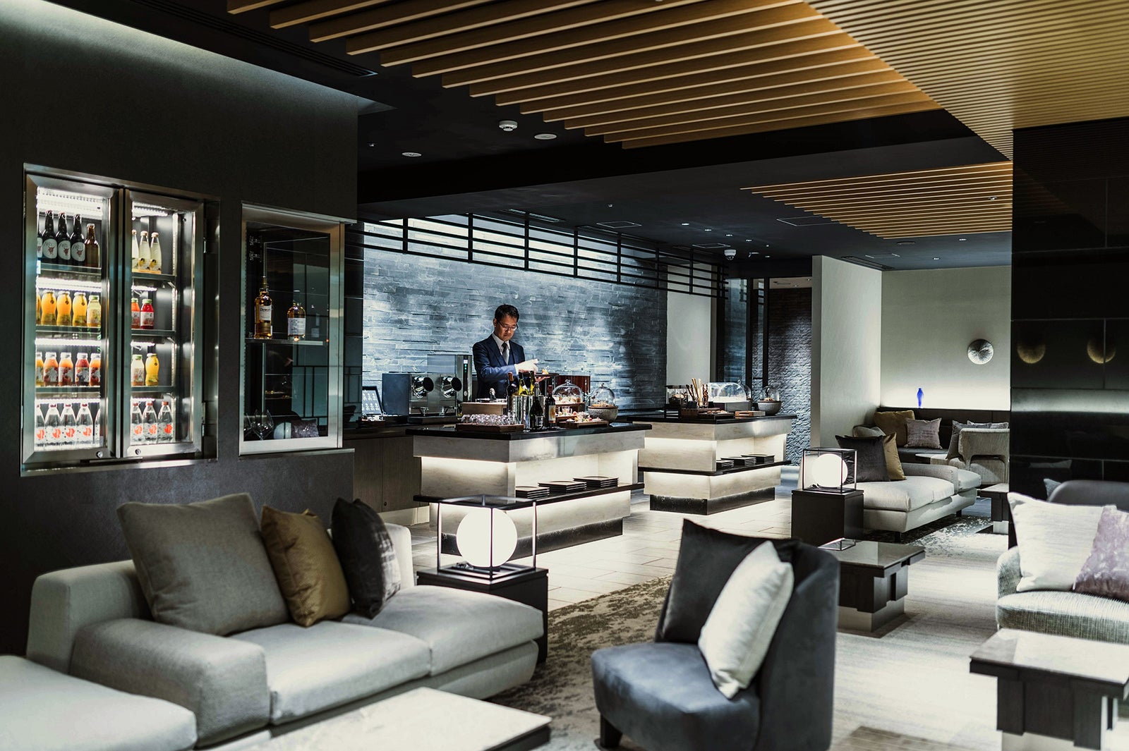 ゲストラウンジ／画像提供：オリックス