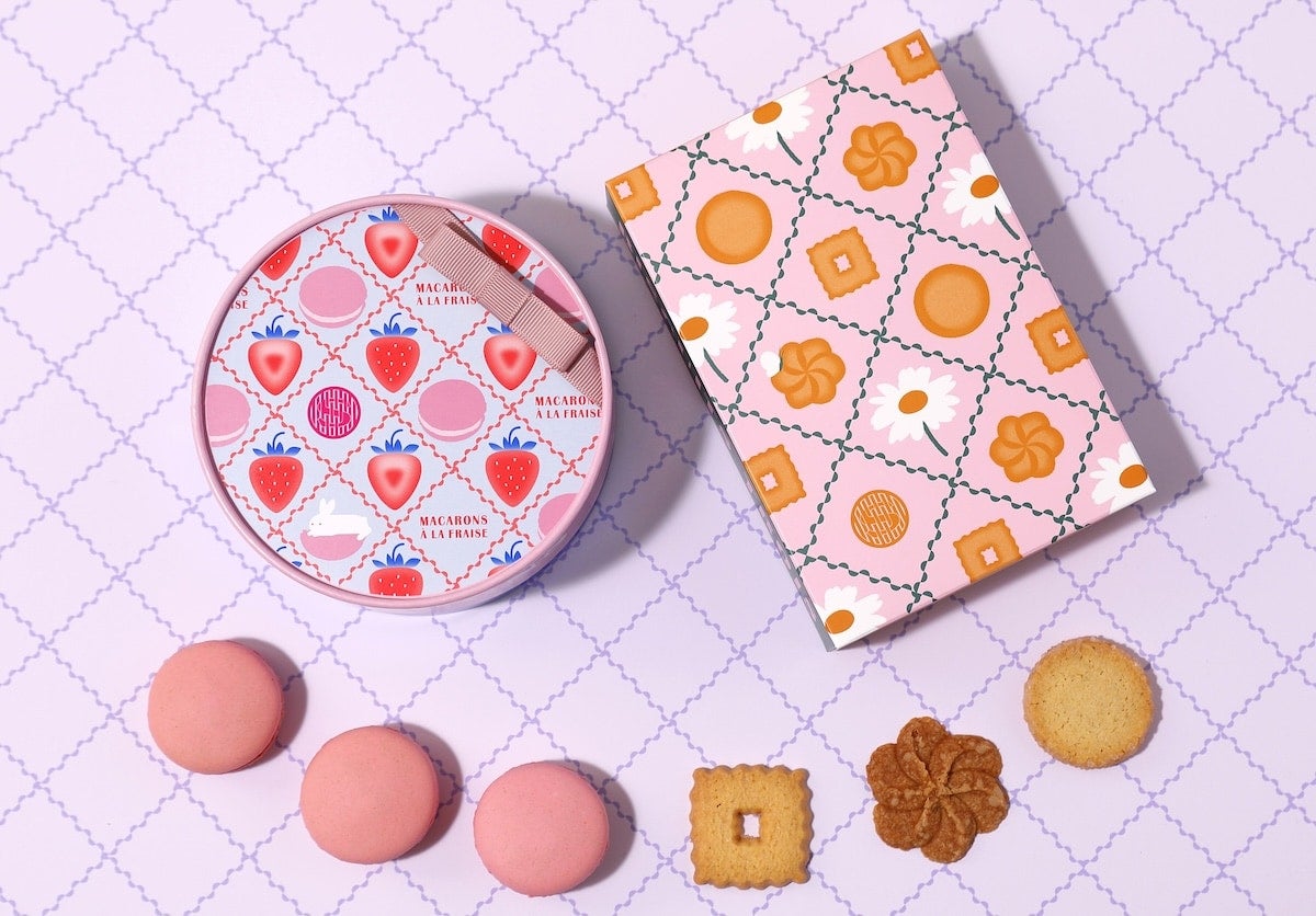 レトロかわいいパッケージが魅力的。資生堂パーラー、春のギフトにぴったりな限定スイーツ登場！