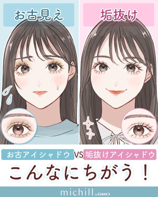 お古なやり方と垢抜けるやり方の比較