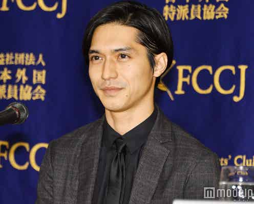ジャニーズ写真ネット解禁 関ジャニ∞錦戸亮、流暢な英語で主演映画をアピール<羊の木>
