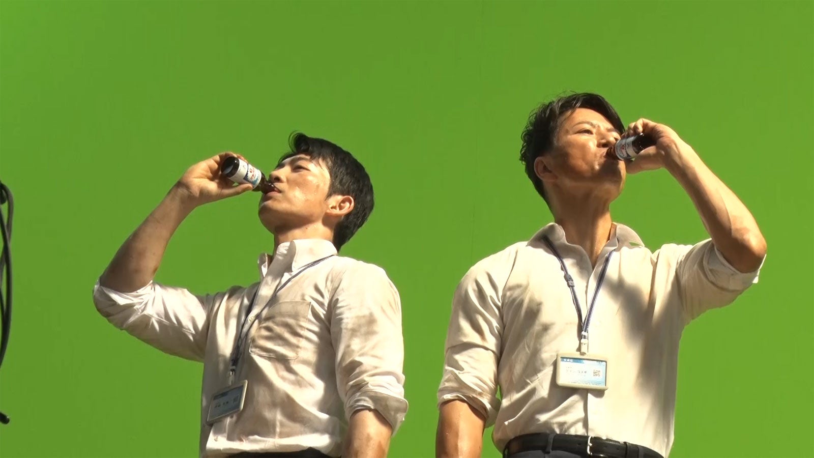 新WEBCM「クライシス」篇メイキングより（提供写真）