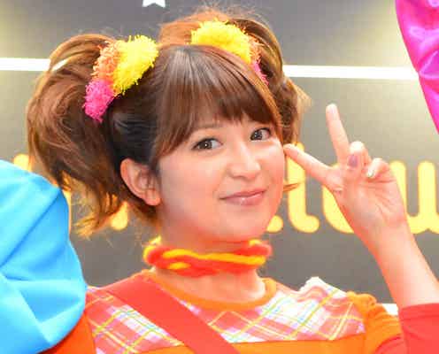 矢口真里、15年前の「ミニモニ。」衣装で渋谷降臨「骨折しそう」