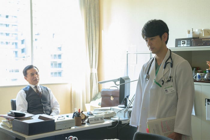 榎木孝明、妻夫木聡/「Get Ready!」第8話より(C)TBS