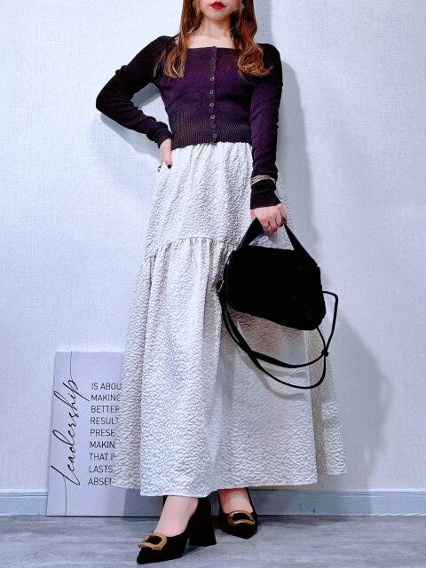 フェミニンな秋コーデ フェミニンな秋コーデ