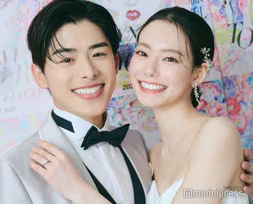 結婚のなこなこカップル、公開プロポーズの裏側公開 幸せ溢れる写真にファン感動