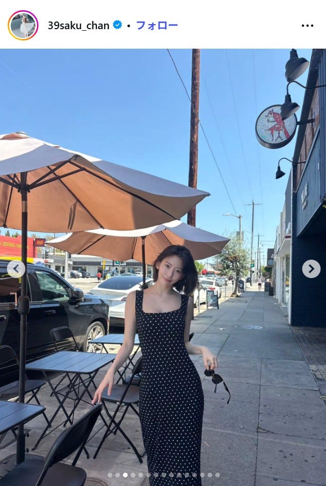 SAKURA Instagramより