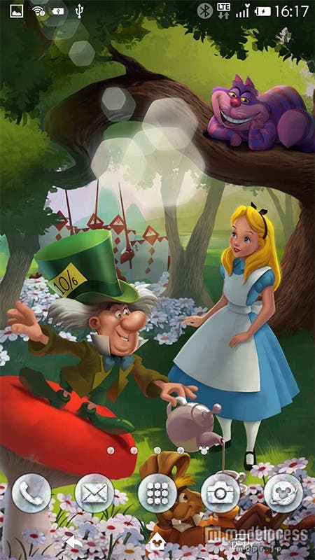 ロックスクリーンウェザー(晴れ)/イメージ