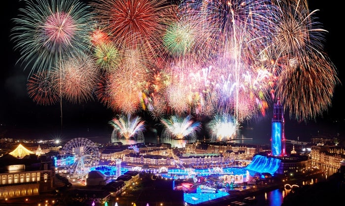 ハウステンボス 春の九州一花火大会 2万発が夜空を彩る 豪華声優陣のトークショーも 女子旅プレス