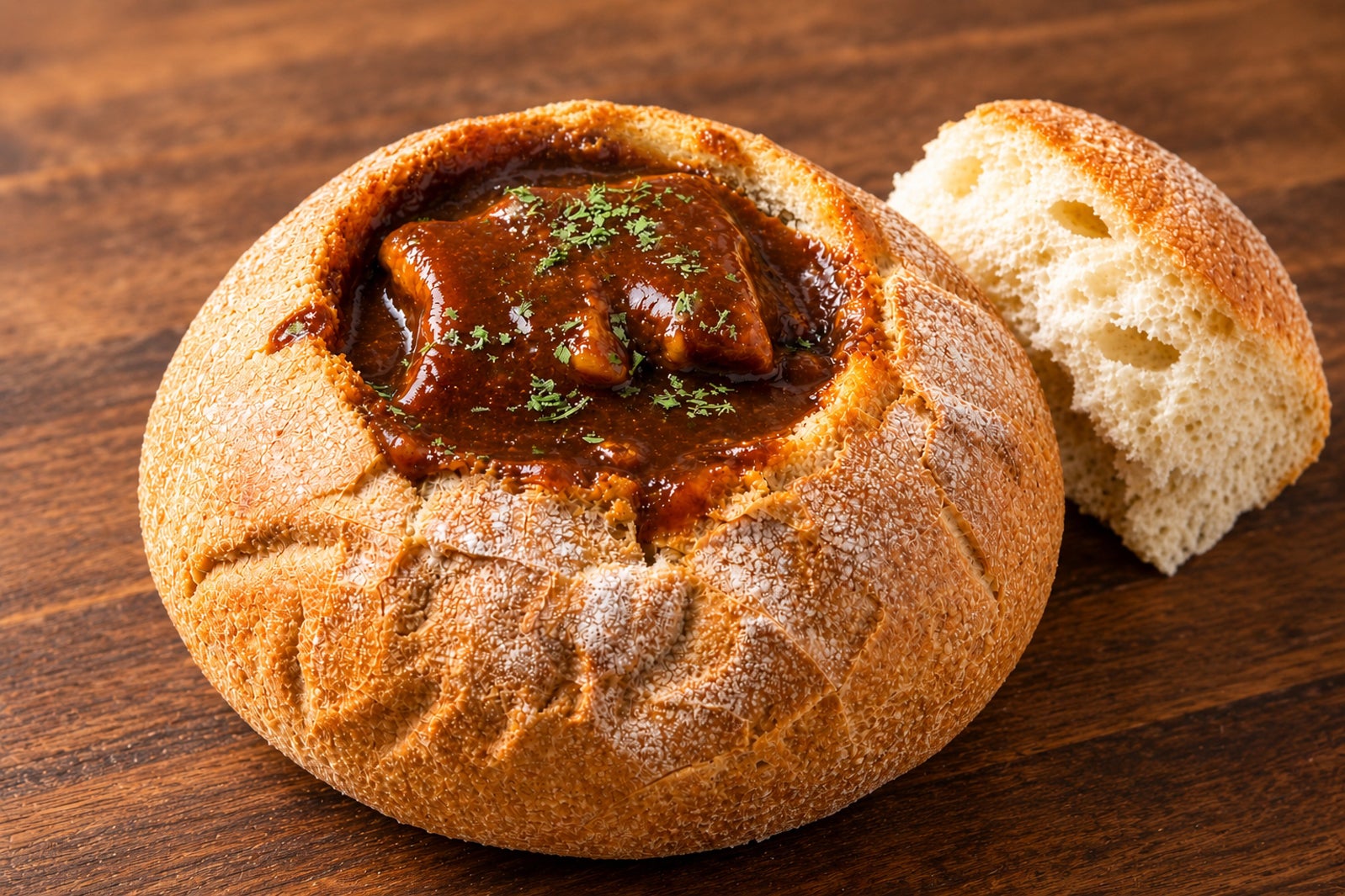 北海道産牛肉のシチューパングラーシュ【100食/日限定】（提供画像）