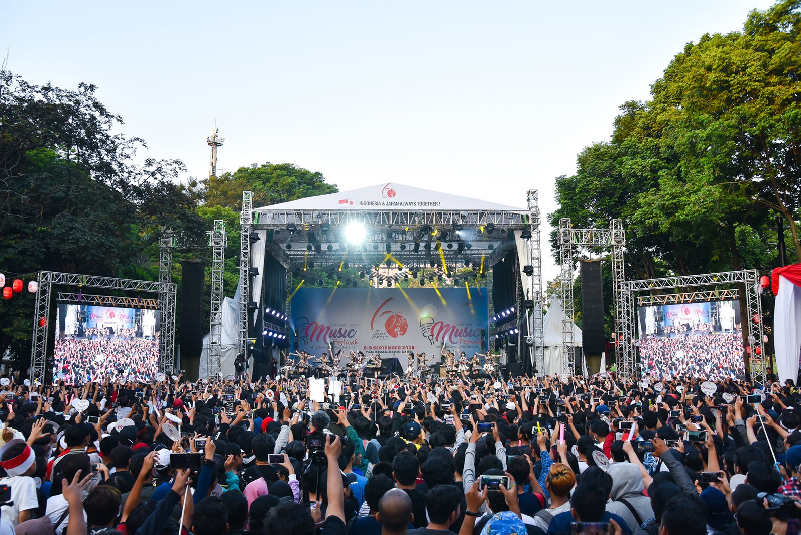 イベントの様子（C）AKS／（C）JKT48 Project