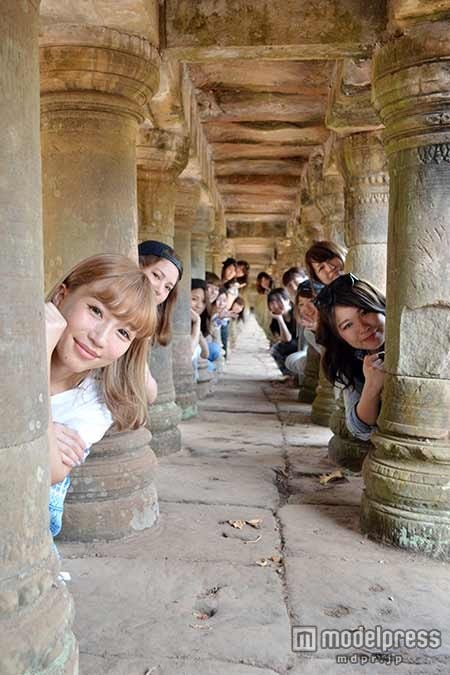 アンコールワットを訪問/画像提供:ハビタット・フォー・ヒューマニティ・ジャパン