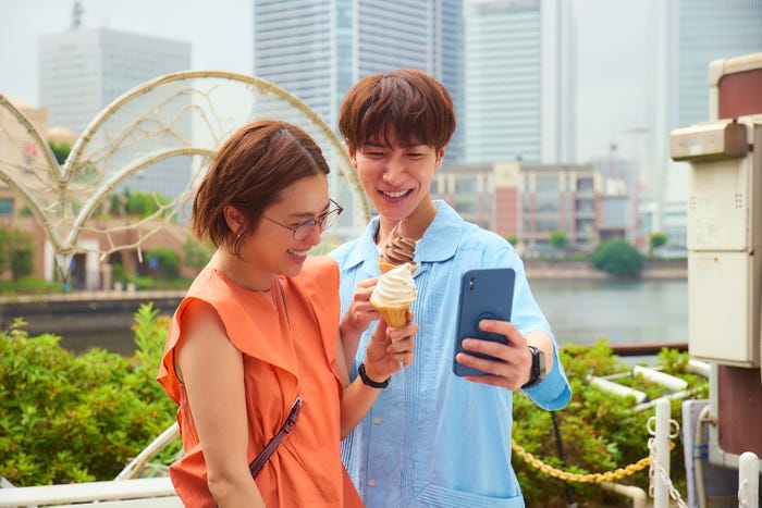 中村アン、渡辺翔太「青島くんはいじわる」第8話より(C)テレビ朝日