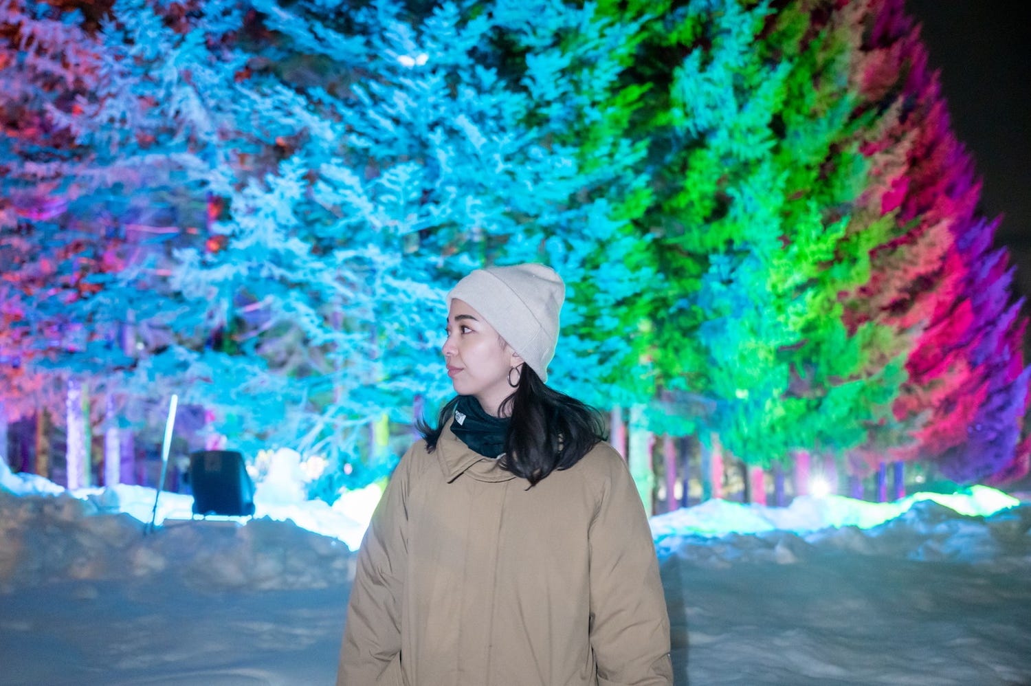 幻想的な“雪の花見”を体感!北海道で真冬のアートイベント「SAPPORO ART CAMP 2023」