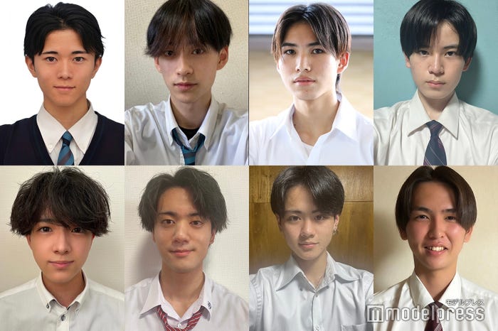 「男子高生ミスターコン2024」九州・沖縄エリア候補者(一部)