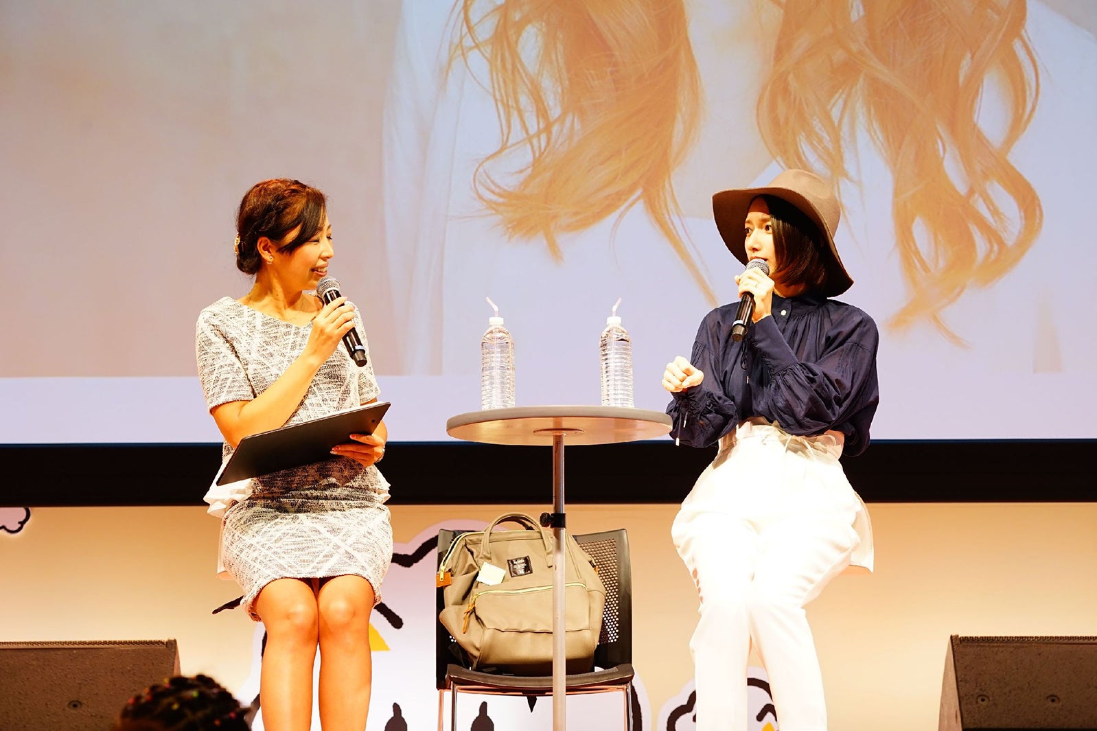 「Rakuten mama fes 2016 Autumn」トークショーに出席した後藤真希（右）