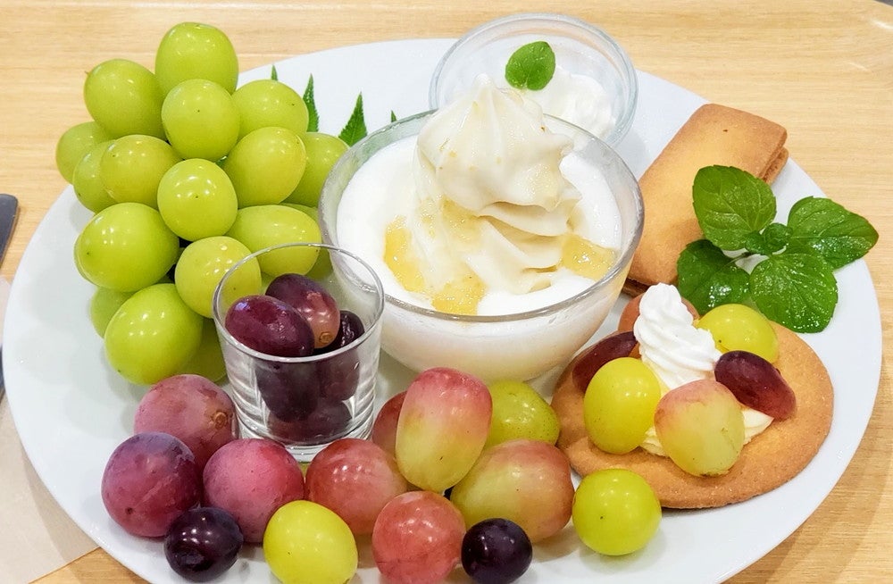 季節のフルーツプレート、時期により素材は異なる（提供画像）