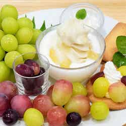 季節のフルーツプレート、時期により素材は異なる(提供画像)