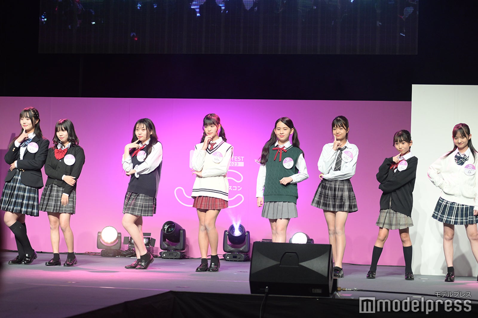 「JCミスコン2023」ファイナル審査の様子（C）モデルプレス